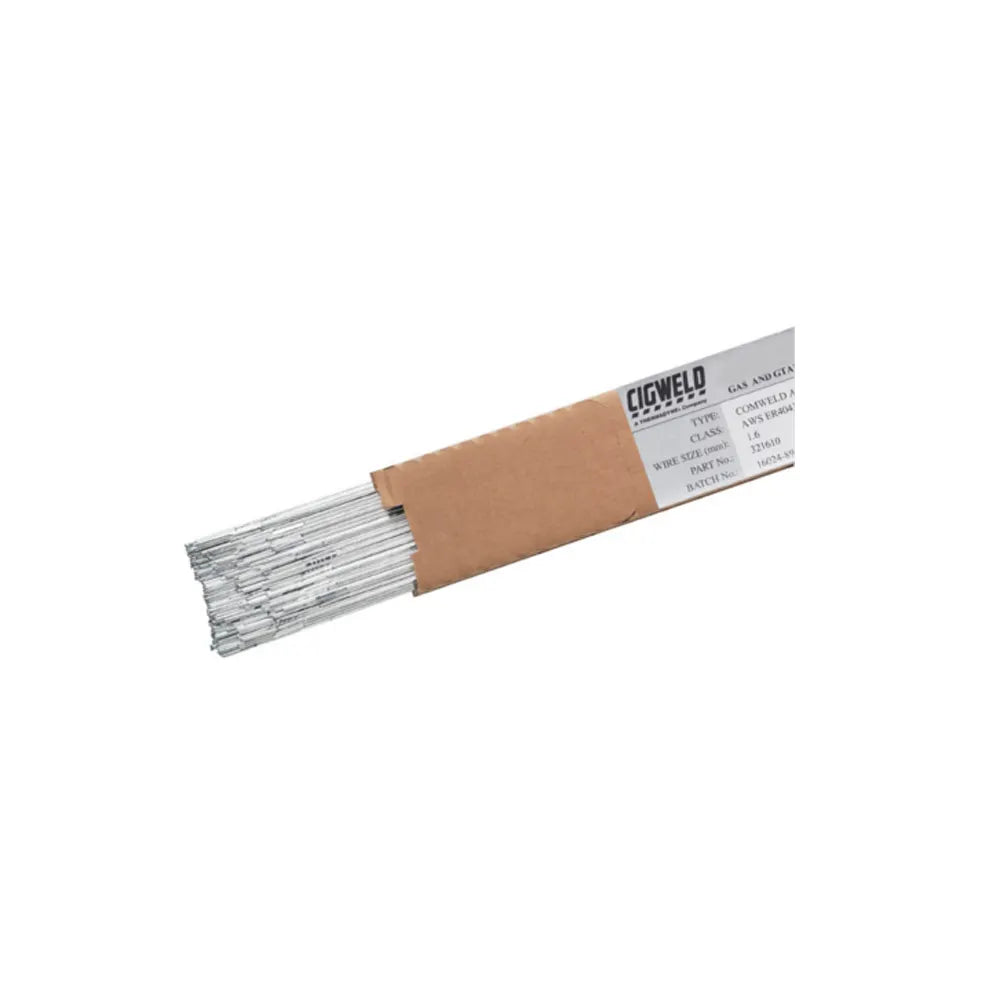 CIGWELD 1.6MM COMWELD AL4043 ALUMINIUM TIG ROD 321610