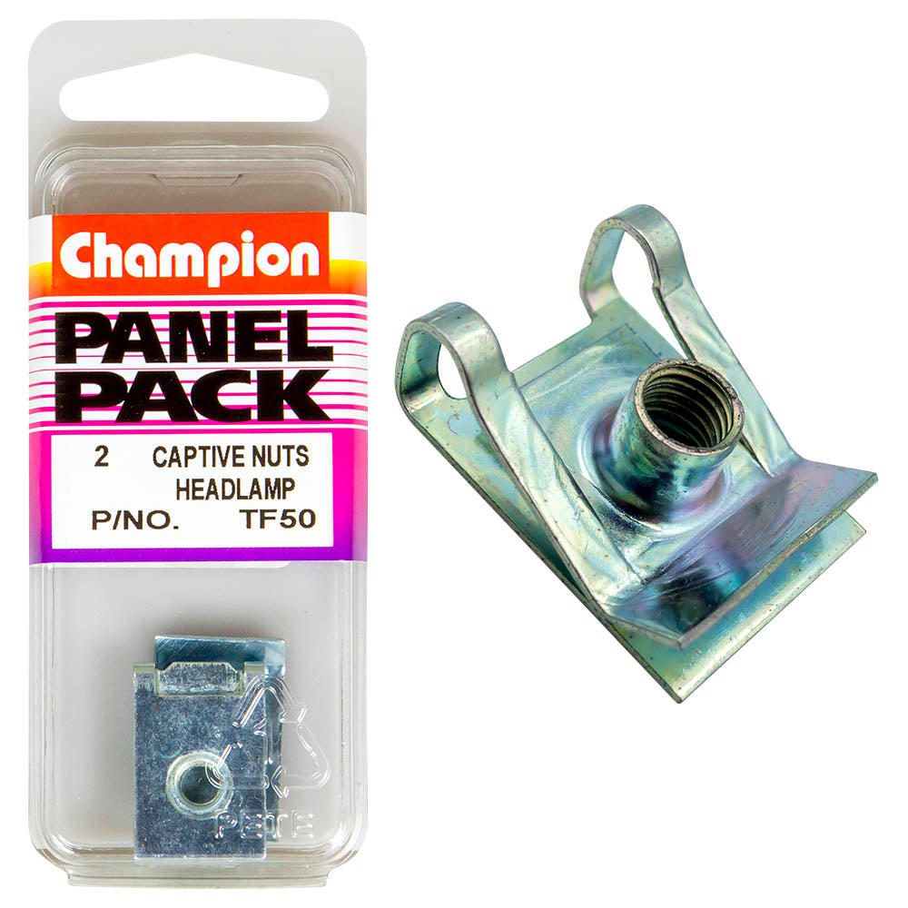 CAPTIVE NUTS PANEL PACK