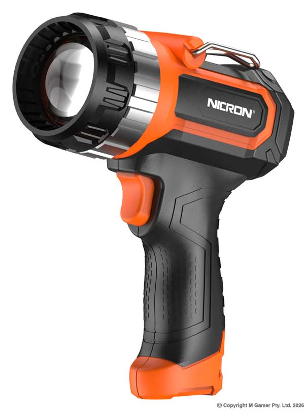 NICRON 1400 LUMENS ZOOMABLE WORK LAMP